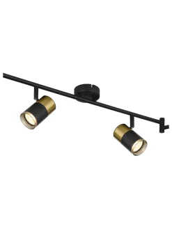 Globo lighting Decken- & Hängeleuchten<Deckenleuchte in Schwarz - (L)180 x (B)8 x (H)18,5 cm