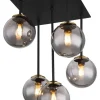Globo lighting Decken- & Hängeleuchten<Deckenleuchte "JORGE" in black