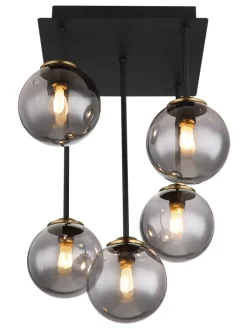 Globo lighting Decken- & Hängeleuchten<Deckenleuchte "JORGE" in black