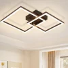 ZMH Decken- & Hängeleuchten<Deckenleuchte LED in schwarz 24W Moderne 3000K Warmweiß Drehbar