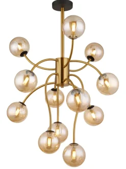 Globo lighting Decken- & Hängeleuchten<Deckenleuchte "RIHA" in gold