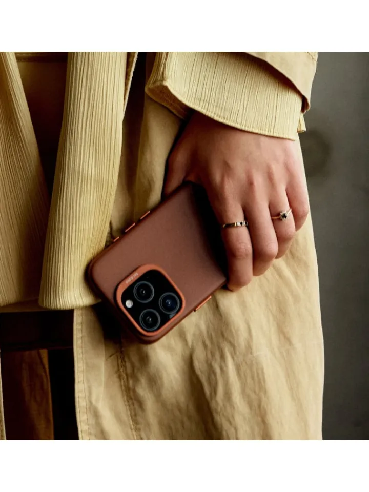 Apple Smartphones & Zubehör<Decoded Leather Case, Cover, , iPhone 16 Pro, 16 cm (6.3"), Braun
