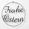 Nordheim Wohndekoration<Dekoanhänger in Schwarz - Ø 30 cm