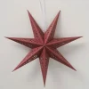 Boltze Wohndekoration<Dekoanhänger "Kassina" in Rot - (H)16,5 x Ø 50 cm