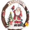 Bizzotto Wohndekoration<Dekoanhänger "Santa" in Bunt - Ø 31 cm