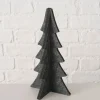 Boltze Dekofiguren & -Objekte<Dekoaufsteller "Felty" in Grau - (B)12 x (H)22 x (T)12 cm