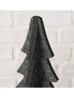Boltze Dekofiguren & -Objekte<Dekoaufsteller "Felty" in Grau - (B)12 x (H)22 x (T)12 cm