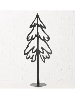 Boltze Dekofiguren & -Objekte<Dekoaufsteller "Finnley" in Schwarz - (H)56 cm