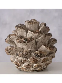 Boltze Dekofiguren & -Objekte<Dekoaufsteller "Modena" in Braun - (H)10,3 x Ø 11 cm