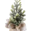 Boltze Künstliche Weihnachtsbäume<Dekobaum "Tanne" in Grün - (H)22 x Ø 12 cm