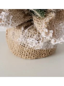 Boltze Künstliche Weihnachtsbäume<Dekobaum "Tanne" in Grün - (H)22 x Ø 12 cm