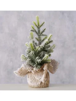 Boltze Künstliche Weihnachtsbäume<Dekobaum "Tanne" in Grün - (H)22 x Ø 12 cm