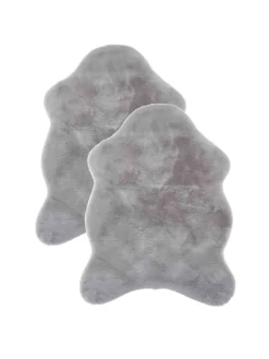 Astra Lammfelle & Co<Dekofell ELDA 1 in Silber