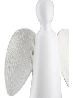GILDE Dekofiguren & -Objekte<Dekofigur "Barbara" in Weiß - (B)13 x (H)24 x (T)7 cm