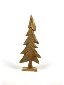 AM Design Dekofiguren & -Objekte<Dekofigur "Baum" in Braun - (H)62 cm