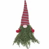 Villa d´Este Dekofiguren & -Objekte<Dekofigur ''Christmas Gnome'' in Grün/ Rot - (L)38 cm