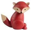 Jotex Dekofiguren & -Objekte<Dekofigur ''Foxess'' in Rot - (B)16,4 x (H)17,8 x (T)10,8 cm