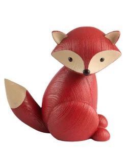 Jotex Dekofiguren & -Objekte<Dekofigur ''Foxess'' in Rot - (B)16,4 x (H)17,8 x (T)10,8 cm