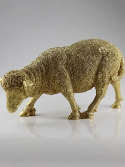AM Design Dekofiguren & -Objekte<Dekofigur ''Schaf'' in Gold - (B)50 x (H)28 x (T)17,5 cm