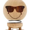 Hoptimist Dekofiguren & -Objekte<Dekofigur "Smiley Cool M" in Eiche - (B)7,5 x (H)10 x (T)7,5 cm