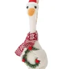 Bloomingville Wohndekoration<Dekohänger ''Arlo'' in Weiß/ Rot - (L)22 cm