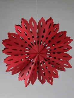AM Design Wohndekoration<Dekohänger ''Stern'' in Rot - Ø 40 cm
