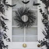 amscan Wanddekoration<Deko-Kranz "Black Twigs with Bats" in Schwarz