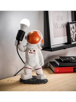 ABERTO DESIGN Lichterketten & Dekobeleuchtung|Lichterketten & Deko-Leuchten<Dekoleuchte "Astronaut" in Weiß - (H)32