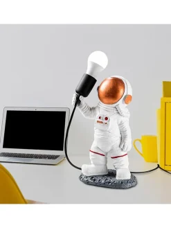 ABERTO DESIGN Lichterketten & Dekobeleuchtung|Lichterketten & Deko-Leuchten<Dekoleuchte "Astronaut" in Weiß - (H)32