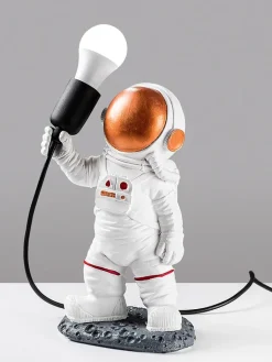 ABERTO DESIGN Lichterketten & Dekobeleuchtung|Lichterketten & Deko-Leuchten<Dekoleuchte "Astronaut" in Weiß - (H)32