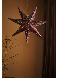 Marksljöd Wohndekoration<Dekoobjekt "Baroque" in Bordeaux - (B)75 x (H)75 x (T)19 cm