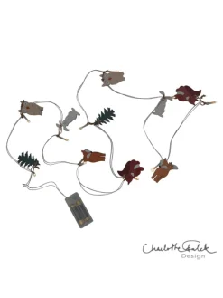STAR Trading Lichterketten & Dekobeleuchtung<Dekorative Lichterkette mit Tiermotiven 'Forest Friends', Batterie, Ho