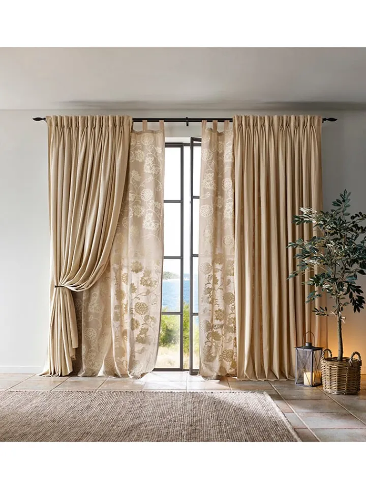 heine home Gardinen, Jalousien & Rollos<Dekoschal in Beige