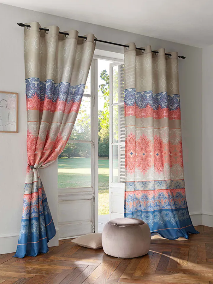 heine home Gardinen, Jalousien & Rollos<Dekoschal in Beige/ Rot/ Blau