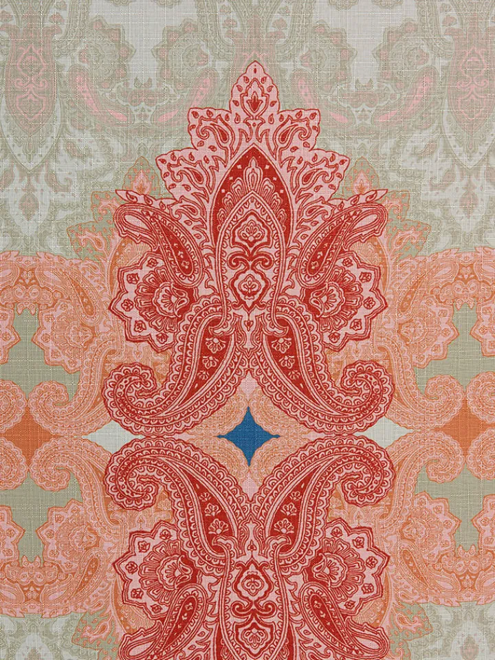 heine home Gardinen, Jalousien & Rollos<Dekoschal in Beige/ Rot/ Blau