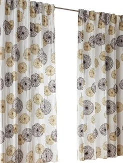 heine home Gardinen, Jalousien & Rollos<Dekoschal in Creme/ Braun