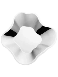 iittala Dekoschalen<Dekoschale ''Aalto'' in Silber - (L)49 x (B)50,4 cm
