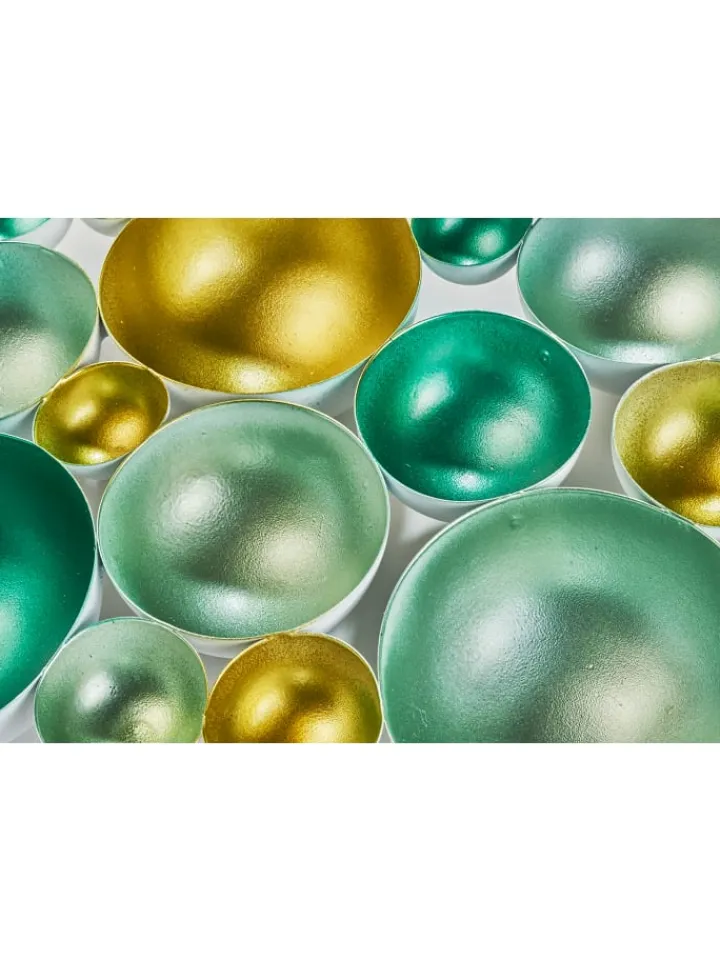 kobolo Dekoschalen<Dekoschale BUBBLELIGHT24 in Grün