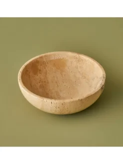 BELLA MAISON Dekoschalen<Dekoschale ''Ephesus'' in Beige - (H)7 x Ø 20 cm