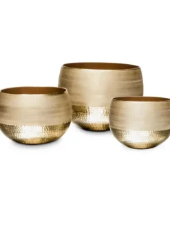fleur ami Dekoschalen<Deko-Schale Hoop - Deluxe in Gold | Champagner