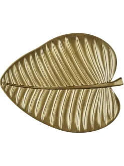 Ethnical Life Dekoschalen<Dekoschale in Gold - (L)37,8 x (B)30,4 cm