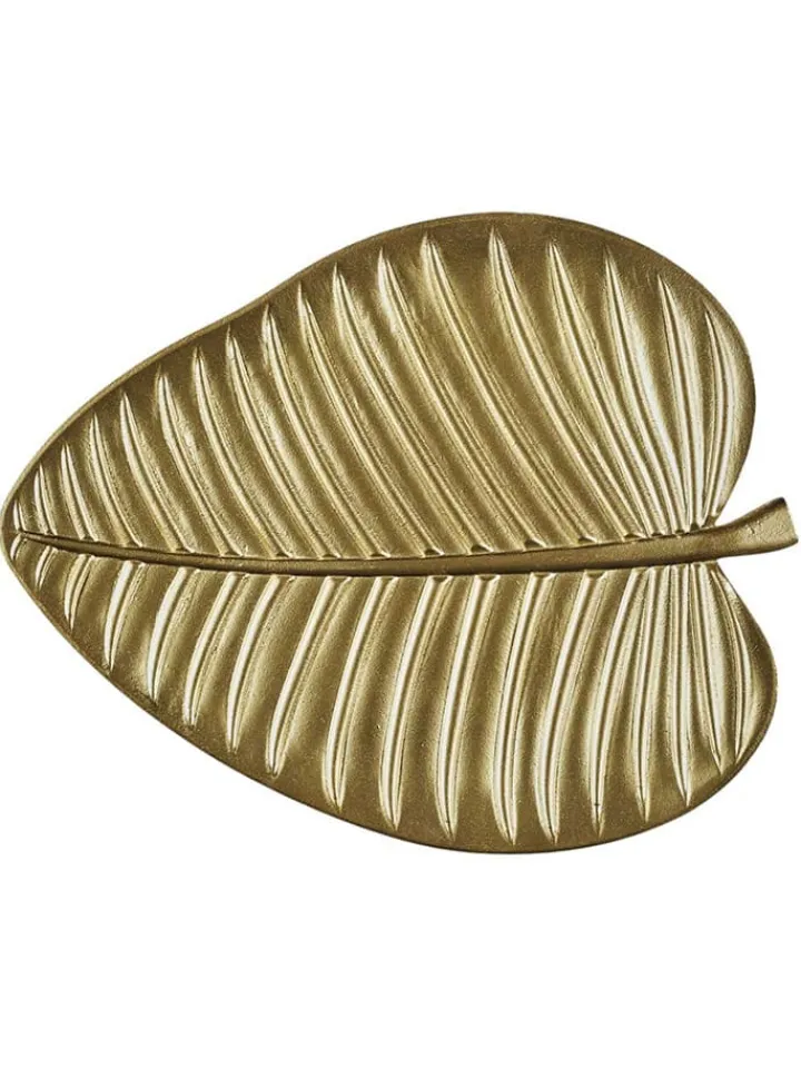 Ethnical Life Dekoschalen<Dekoschale in Gold - (L)37,8 x (B)30,4 cm