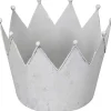 POSIWIO Dekoschalen<Dekoschale "Krone" in Weiß - (H)21,5 x Ø 29 cm