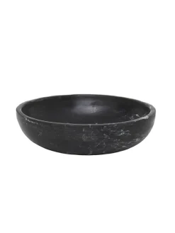 houseproud Dekoschalen<Dekoschale "Loop" in Schwarz - Ø 28 cm