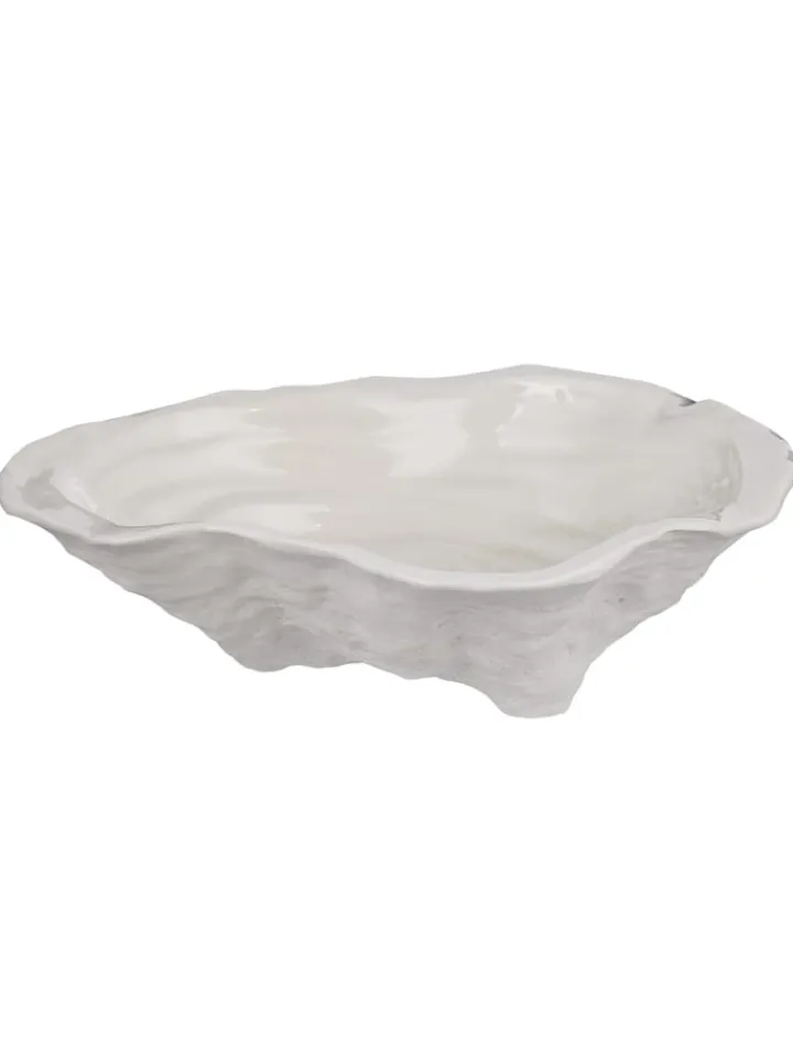 Butlers Dekoschalen<Deko-Schale OYSTER in Weiß