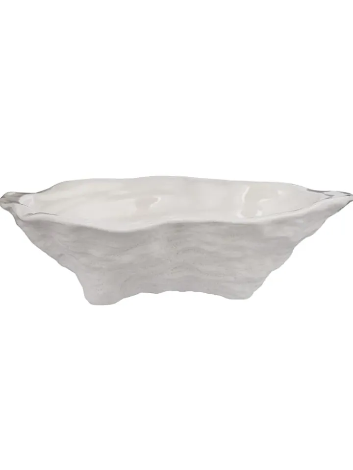 Butlers Dekoschalen<Deko-Schale OYSTER in Weiß