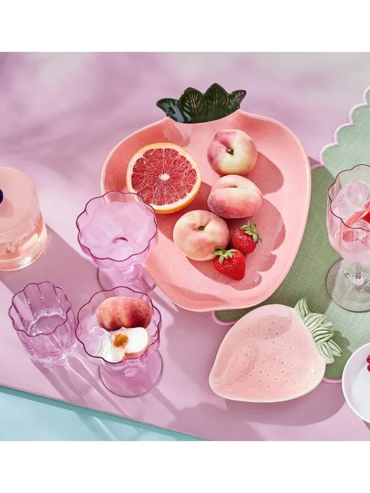Butlers Dekoschalen<Deko-Schale STRAWBERRY 4er-Set in Pink