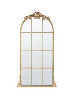 Beliani Spiegel<Dekospiegel NOIDAN in Gold - (W) 66 x (H) 124 x (L) 4 cm
