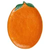 Butlers Dekoschalen<Deko-Teller ORANGE in Dunkelorange