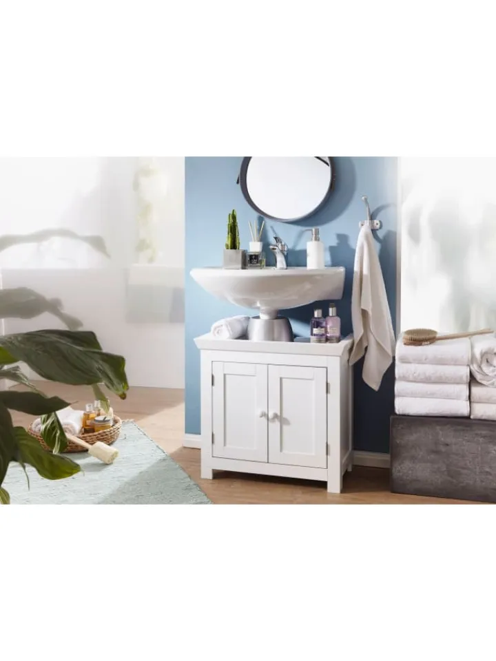 KADIMA DESIGN Badmöbel<Design Waschbeckenunterschrank WL1.350 Badunterschrank mit 2 Türen